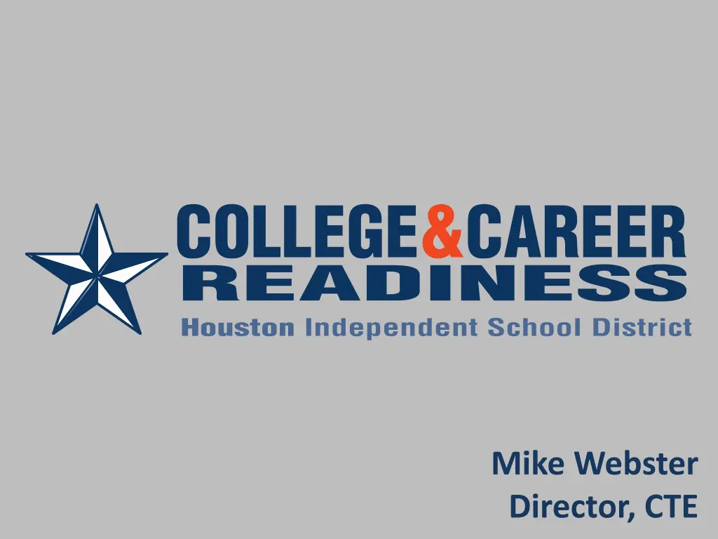 mike webster director cte