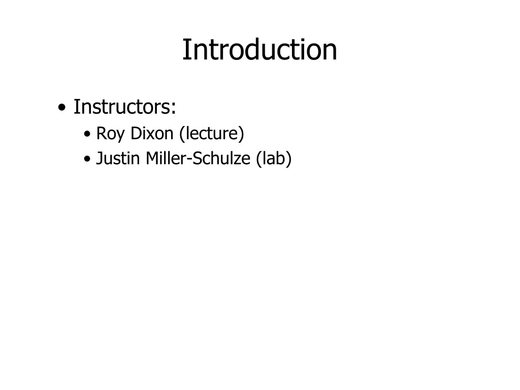 introduction