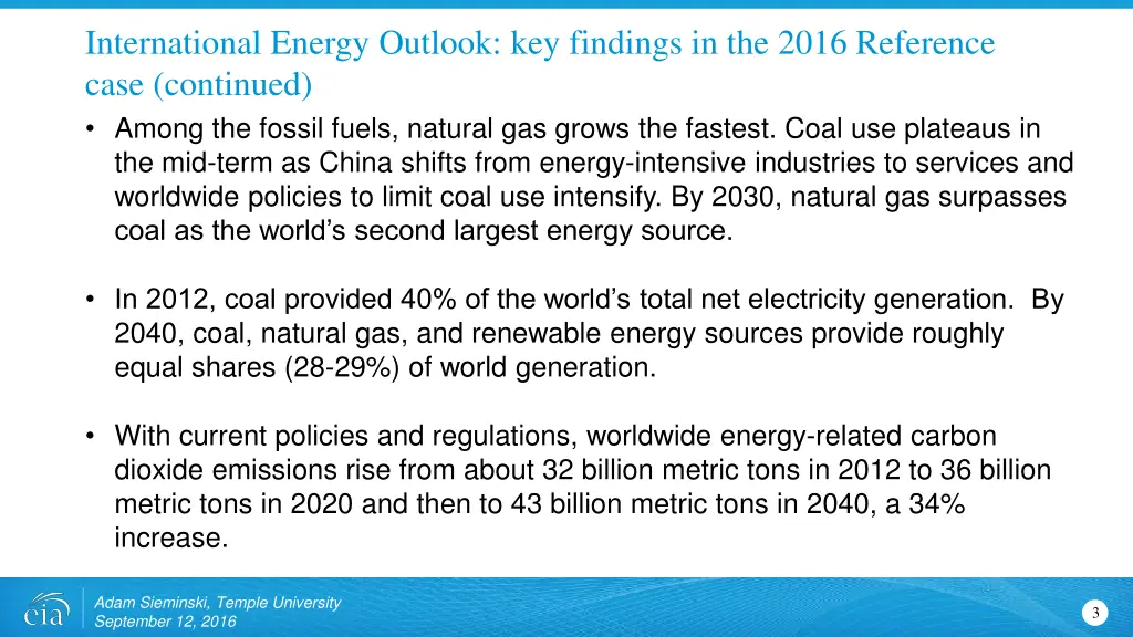 international energy outlook key findings 1