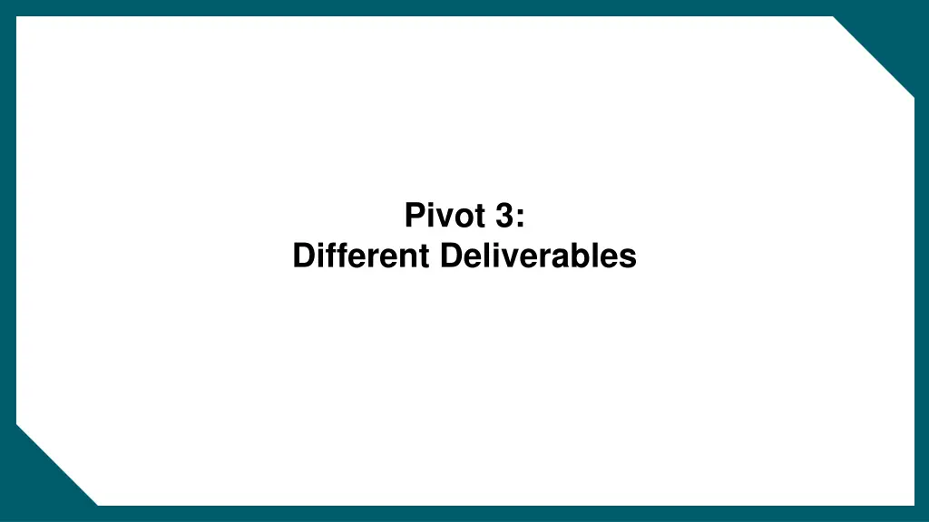 pivot 3