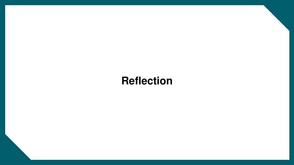 reflection