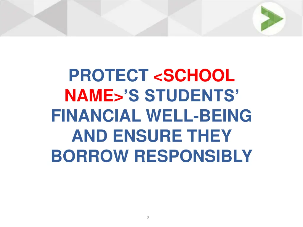protect school name s students financial well