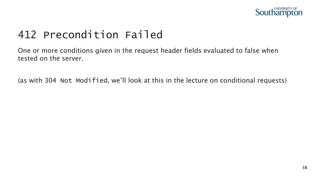 412 precondition failed