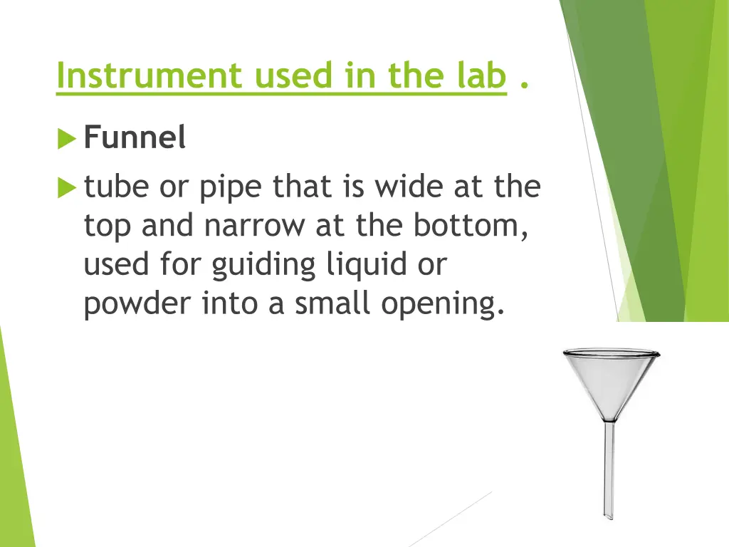 instrument used in the lab 11