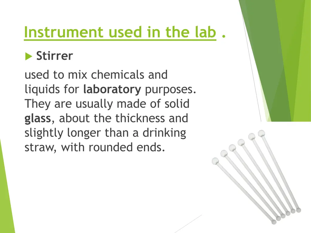 instrument used in the lab 14