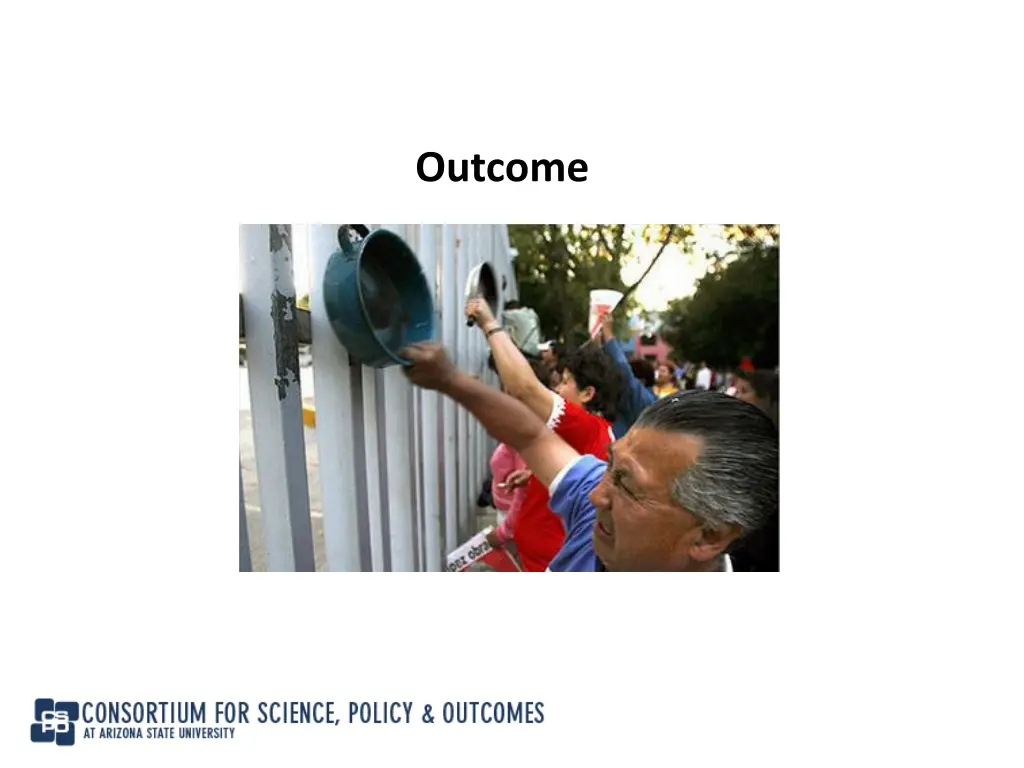 outcome