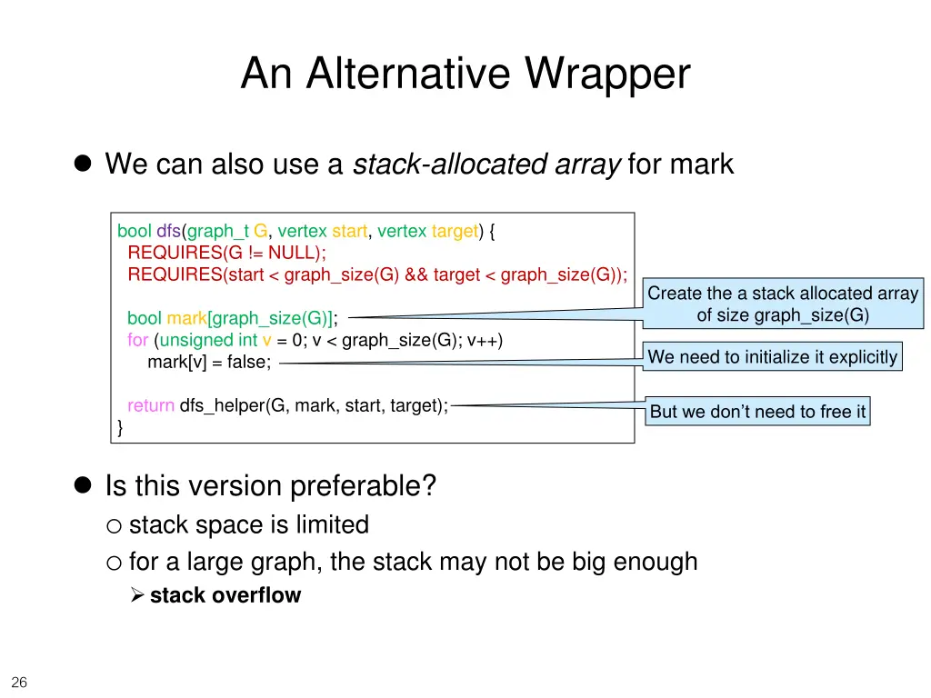 an alternative wrapper