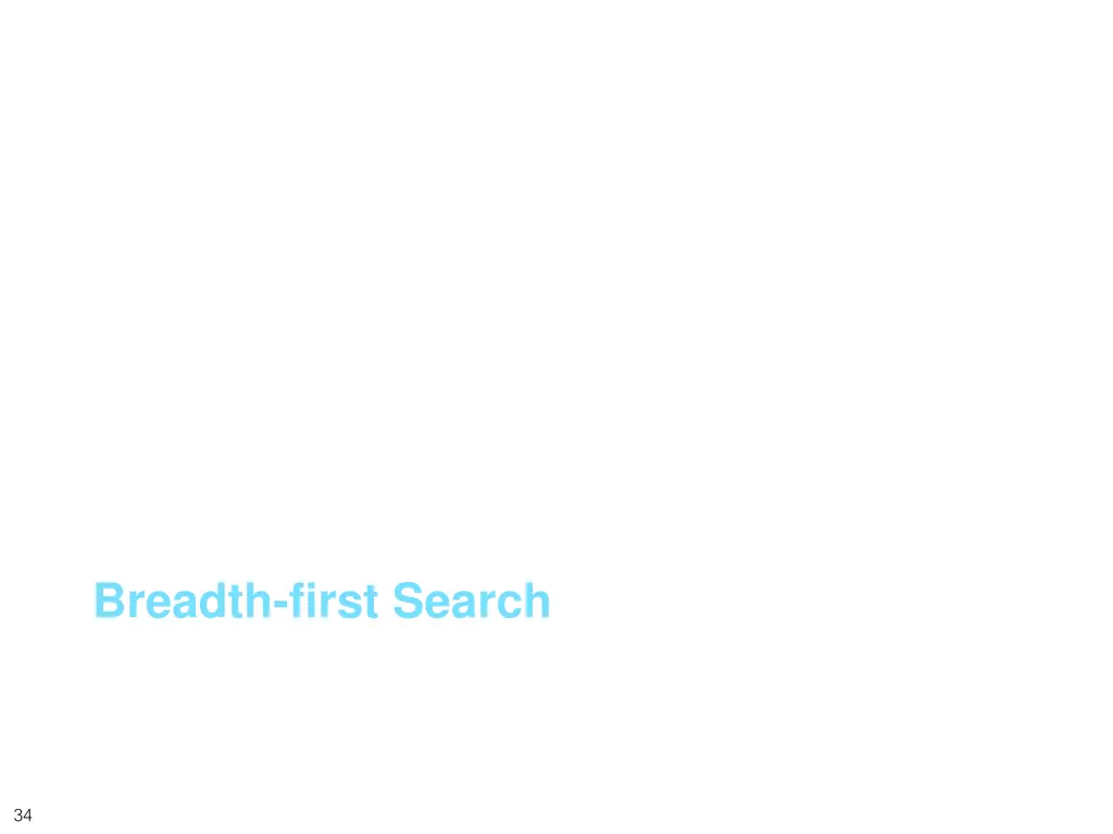 breadth first search