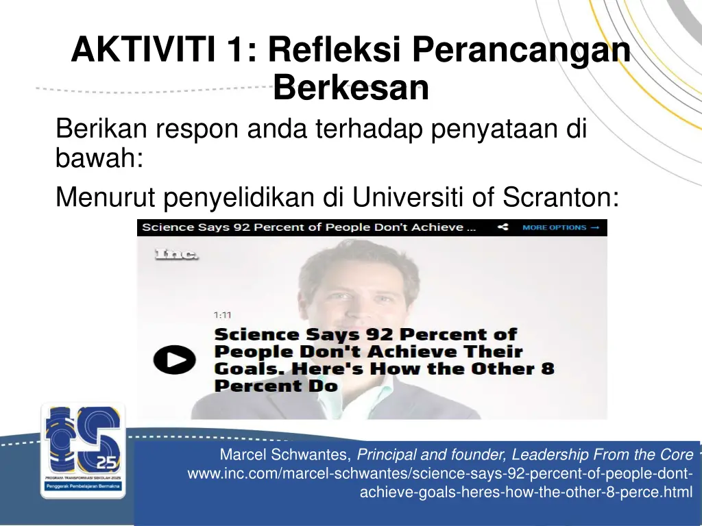 aktiviti 1 refleksi perancangan berkesan berikan