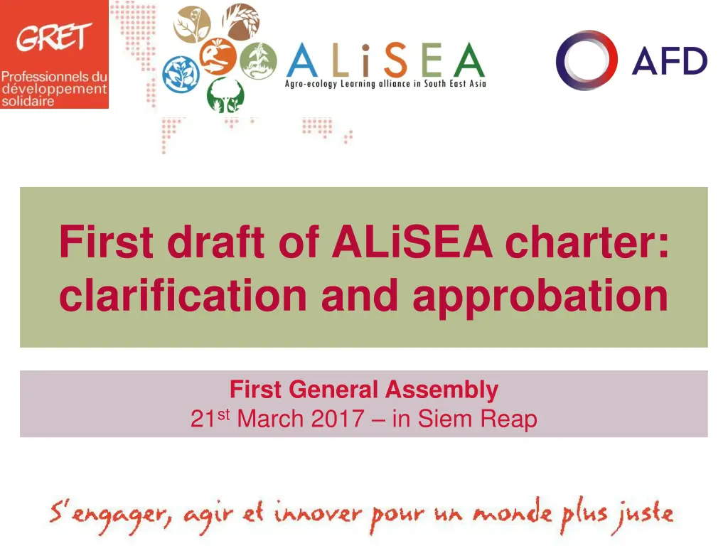 first draft of alisea charter clarification
