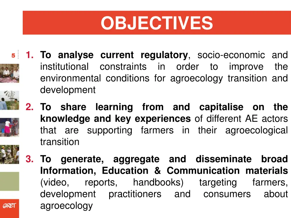 objectives