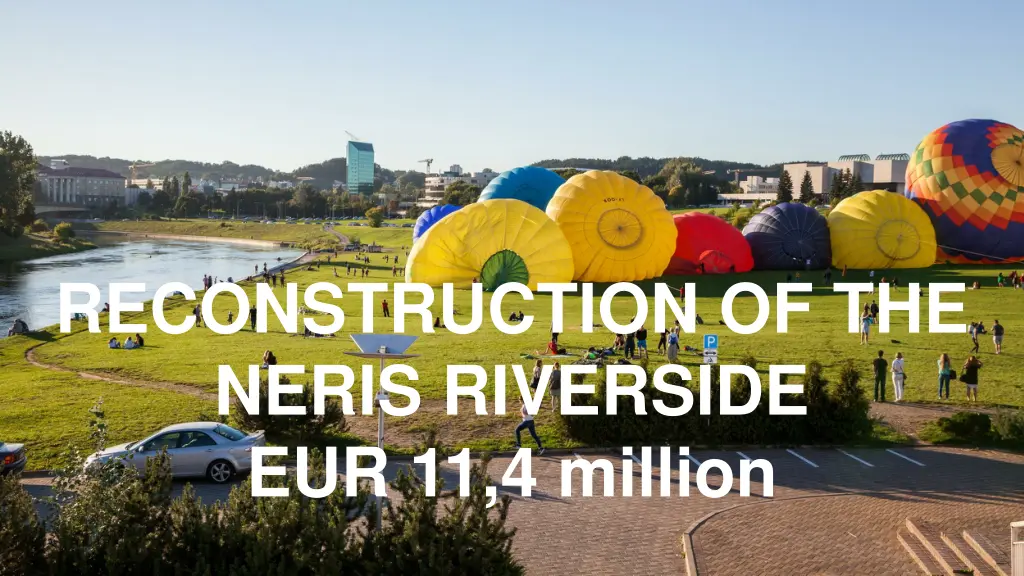 reconstruction of the neris riverside