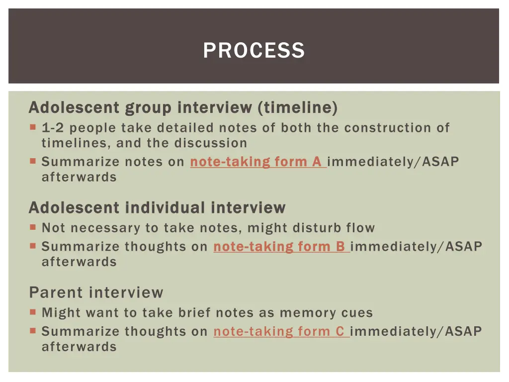 process