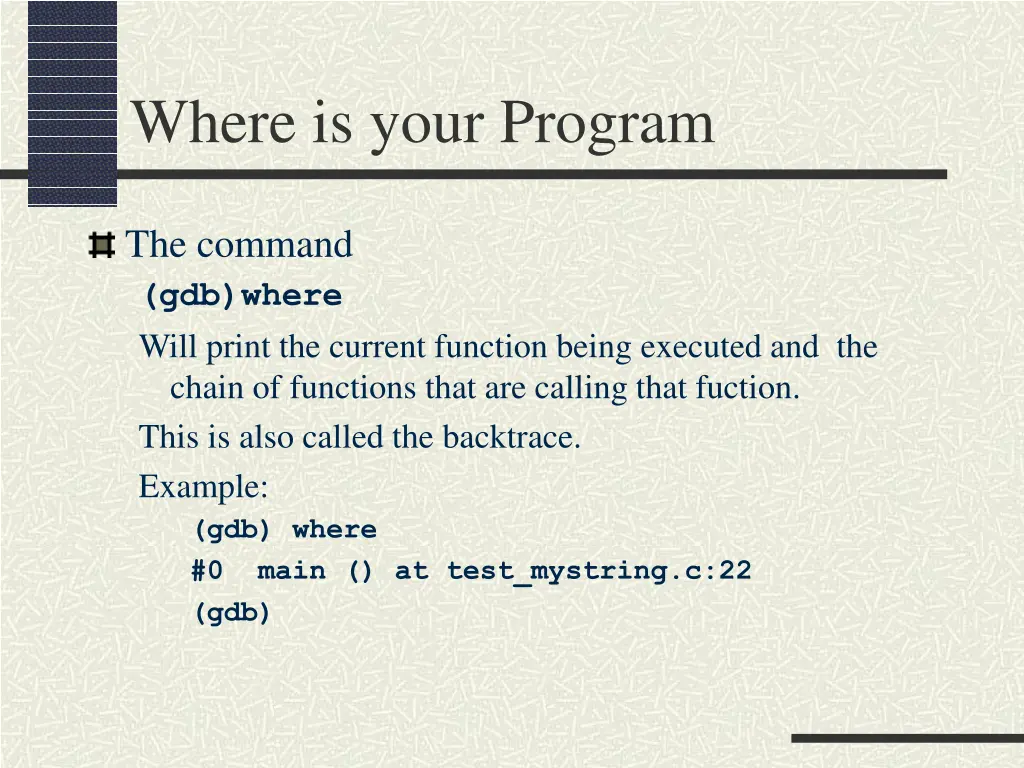 where is your program