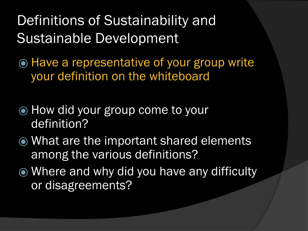 definitions of sustainability and sustainable 4