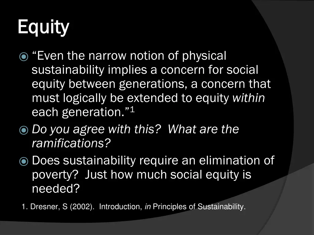 equity equity 1