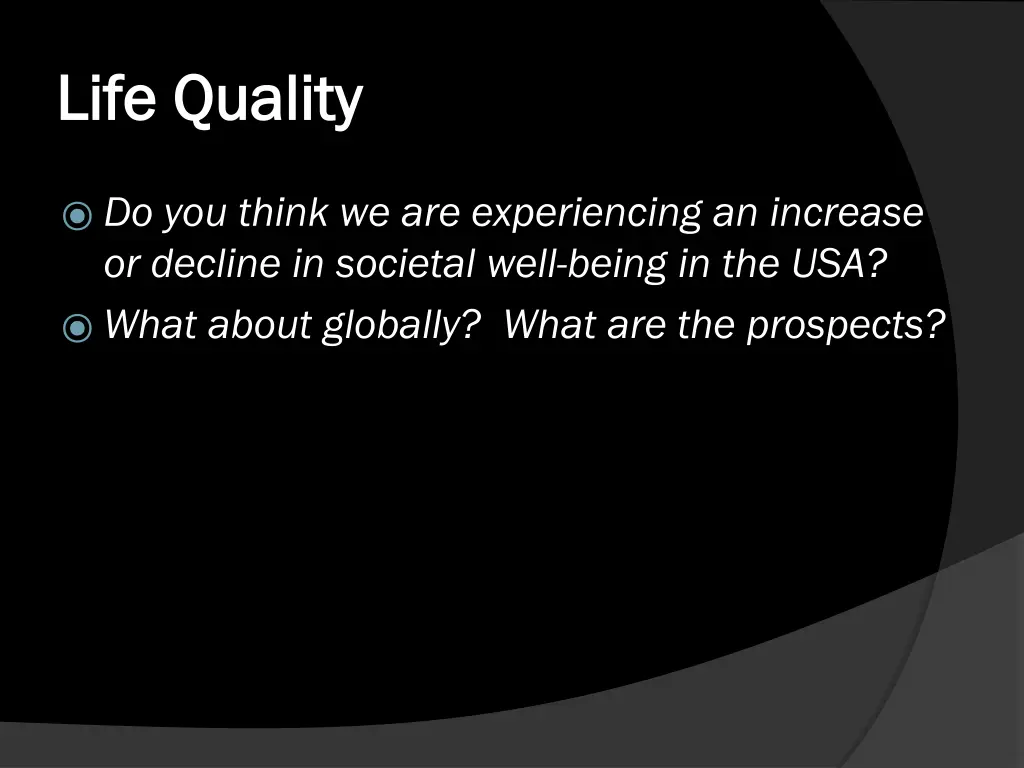 life quality life quality