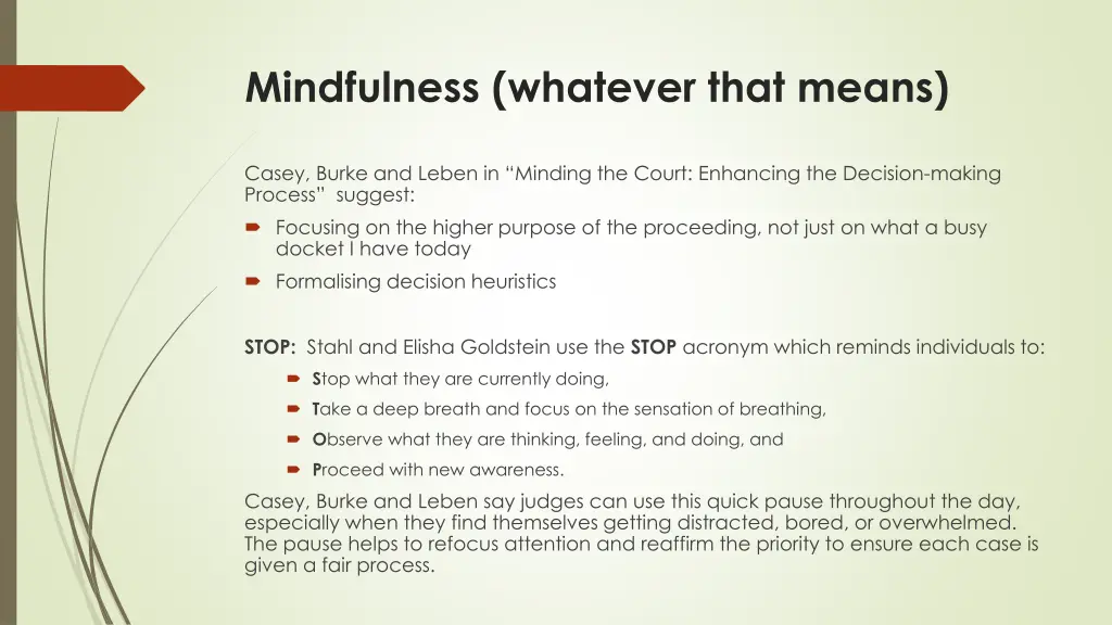 mindfulness whatever that means