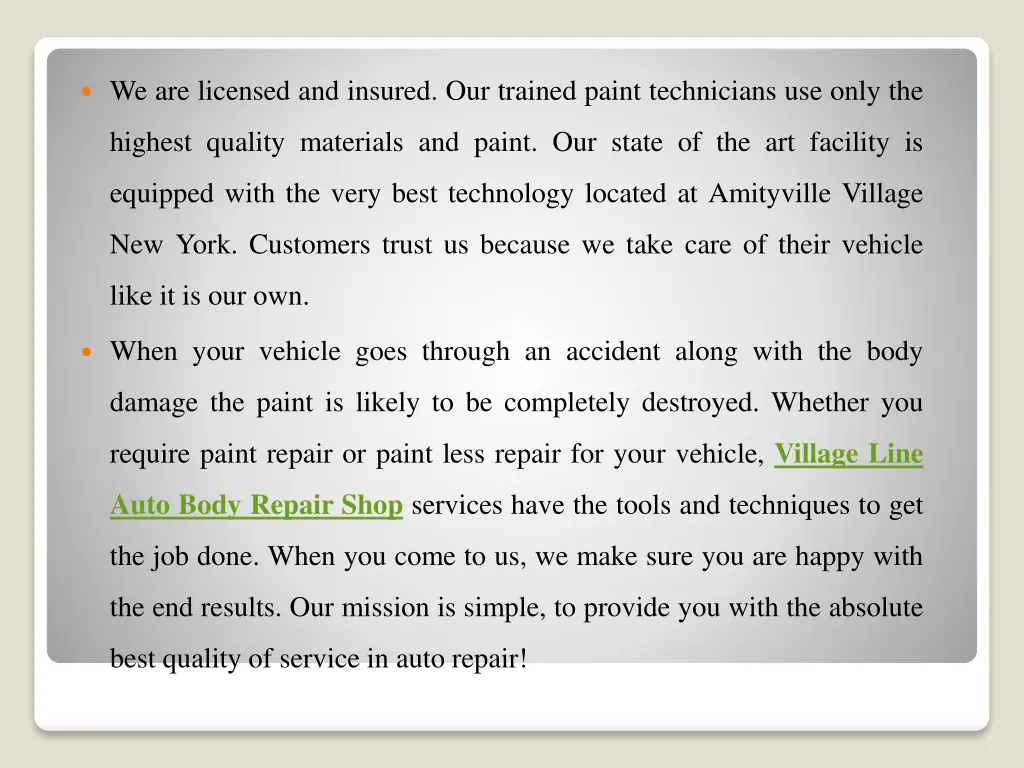 we are licensed and insured our trained paint