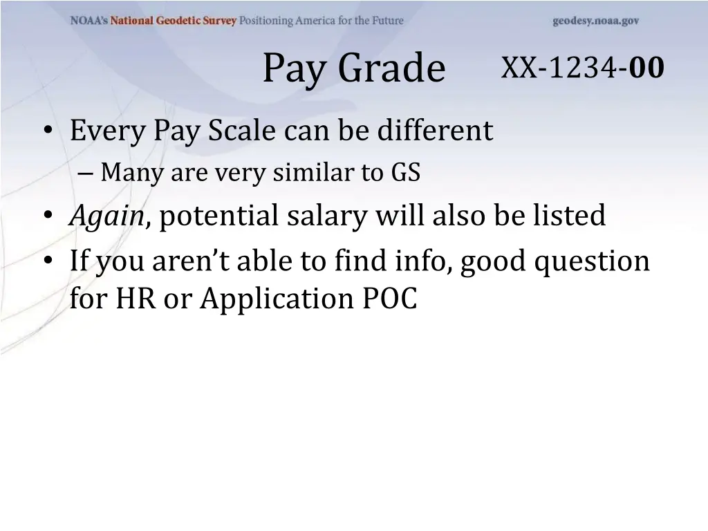 pay grade