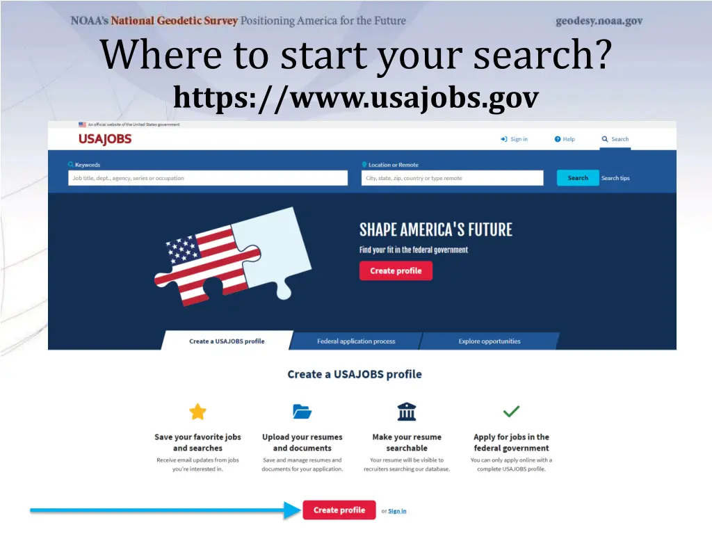 where to start your search