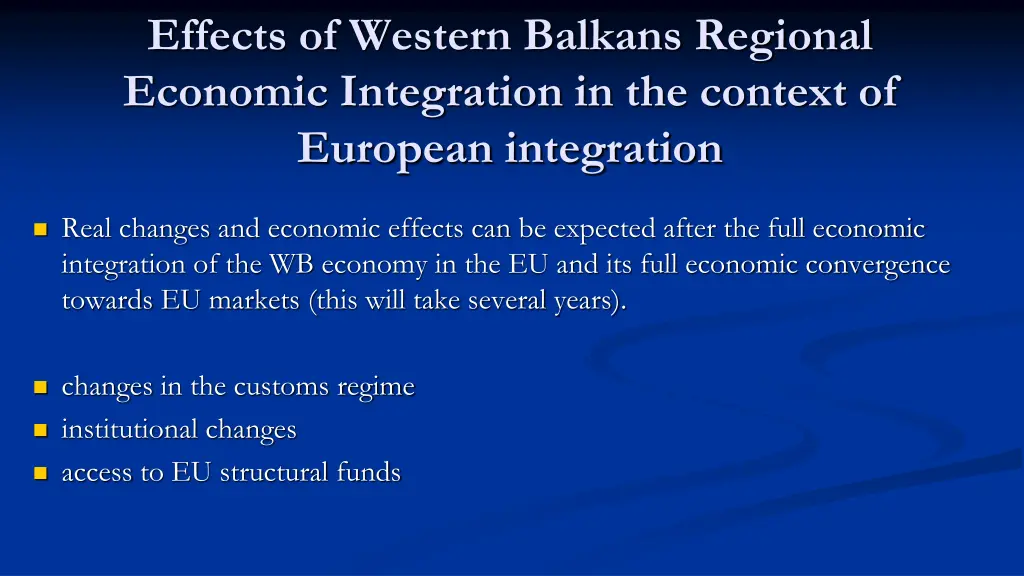 effects of western balkans regional economic 2