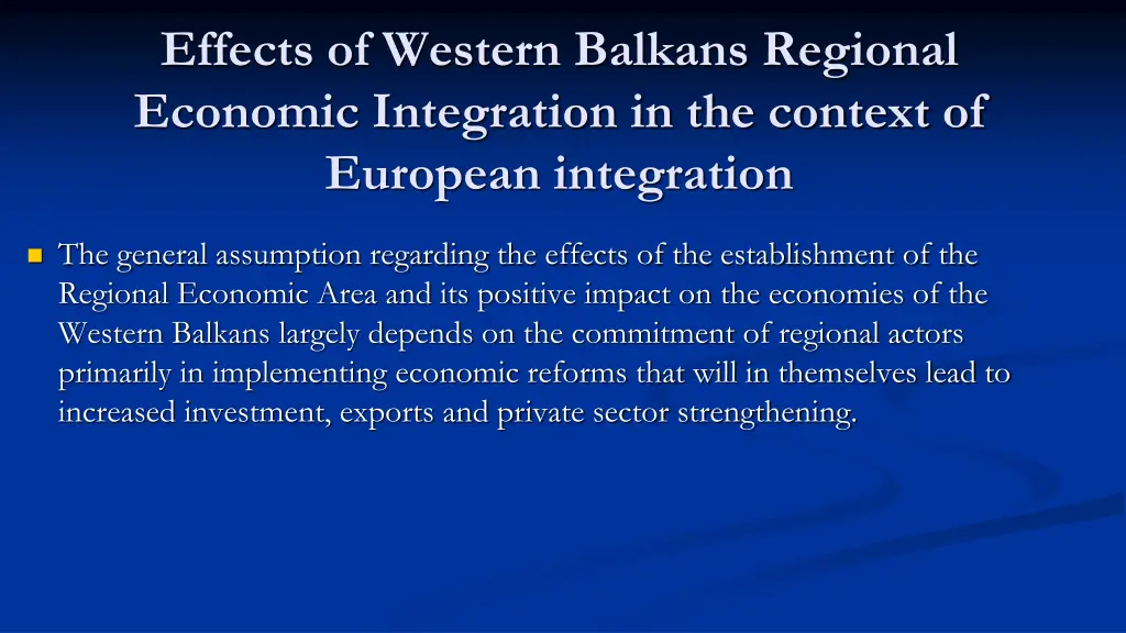 effects of western balkans regional economic 4