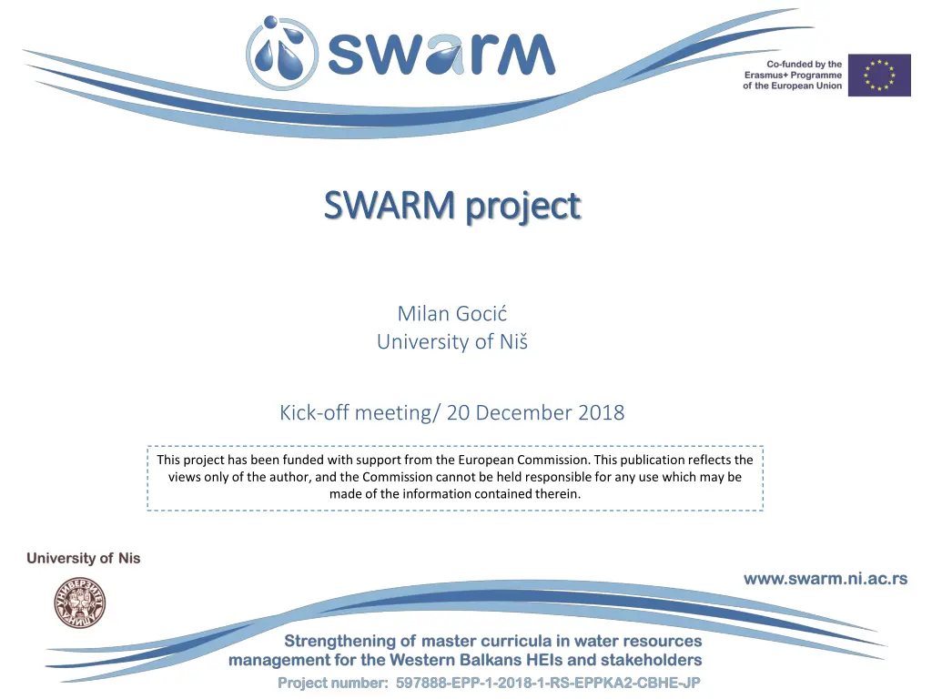 swarm project swarm project