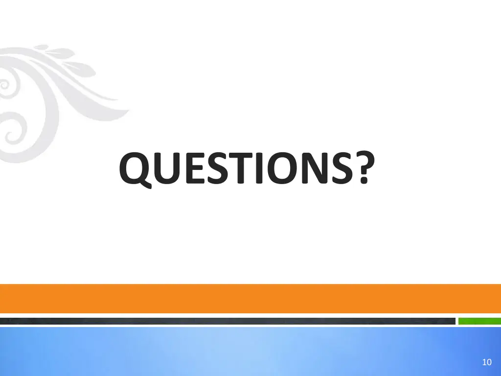 questions