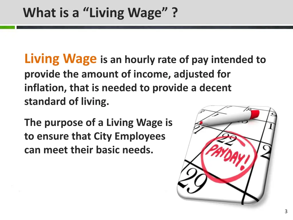 what is a living wage