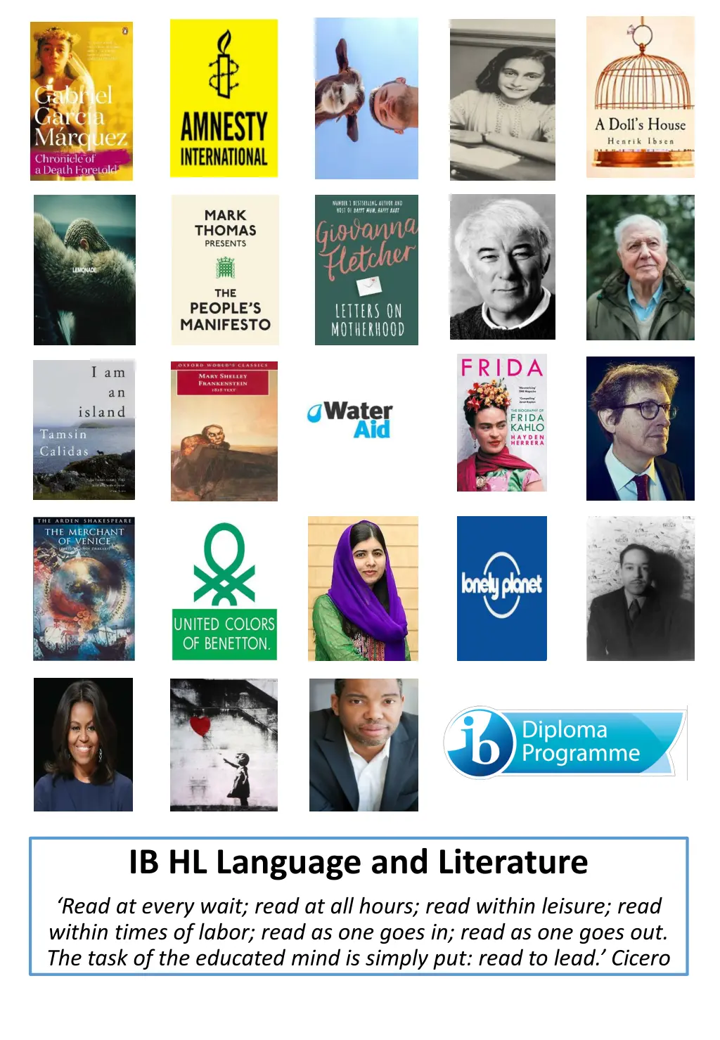 ib hl language and literature