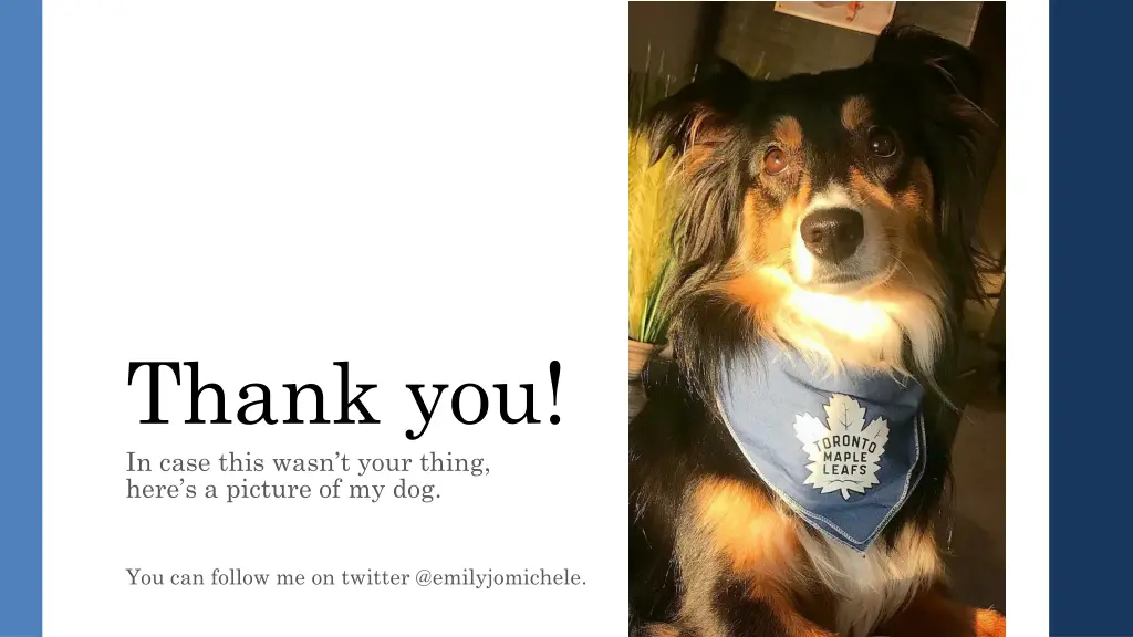 thank you in case this wasn t your thing here