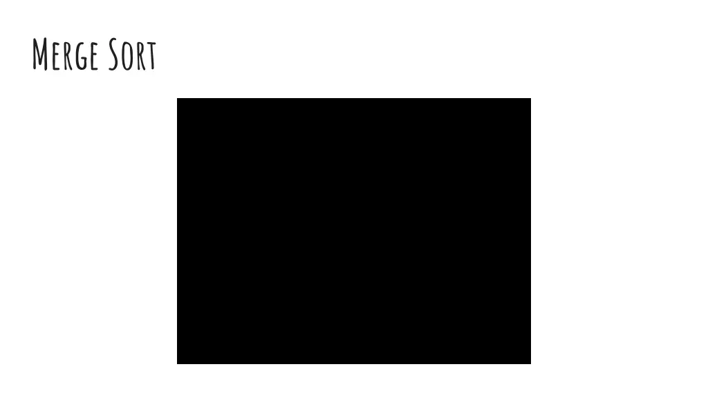 merge sort 1