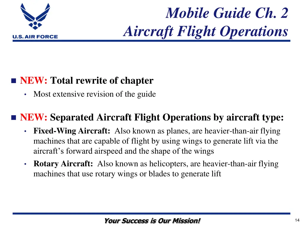 mobile guide ch 2 aircraft flight operations