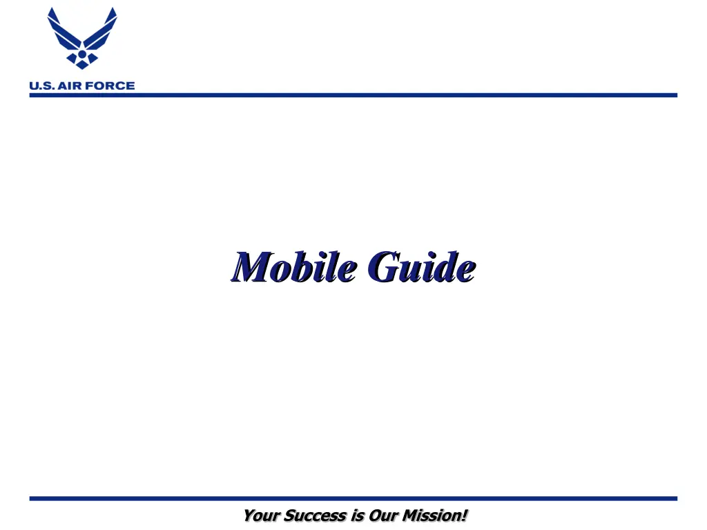 mobile guide
