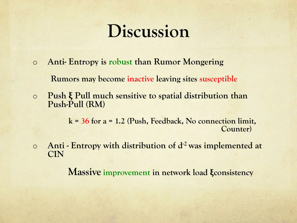 discussion