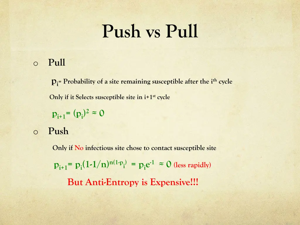 push vs pull