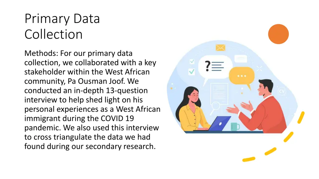 primary data collection