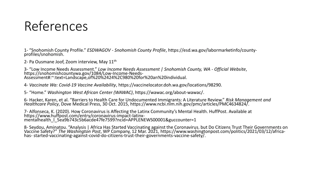 references