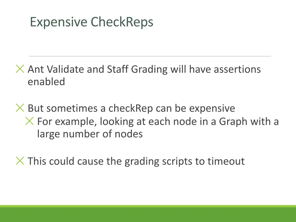 expensive checkreps