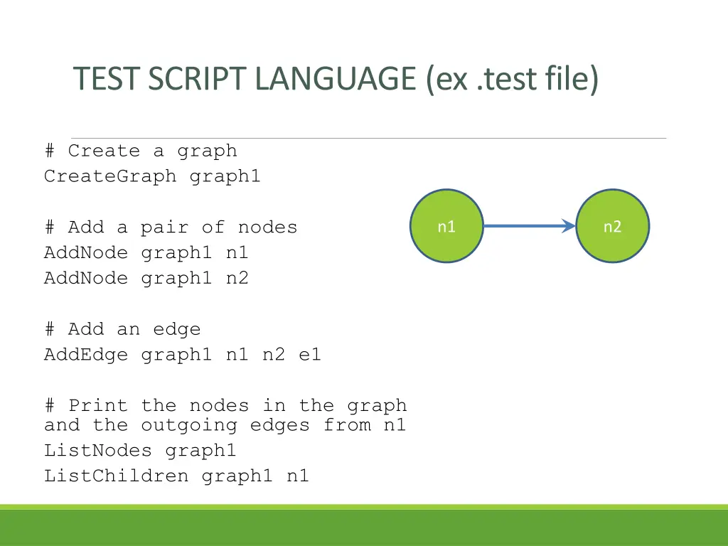 test script language ex test file