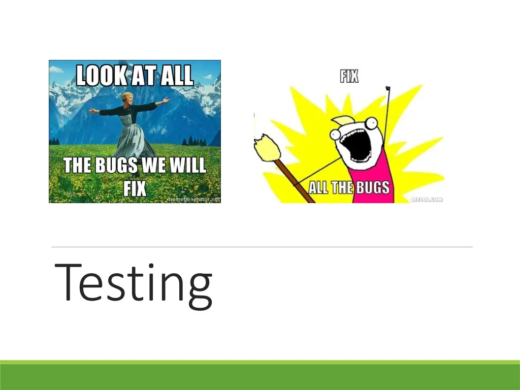 testing