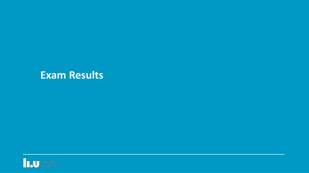 exam results