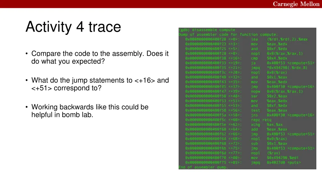 activity 4 trace 4