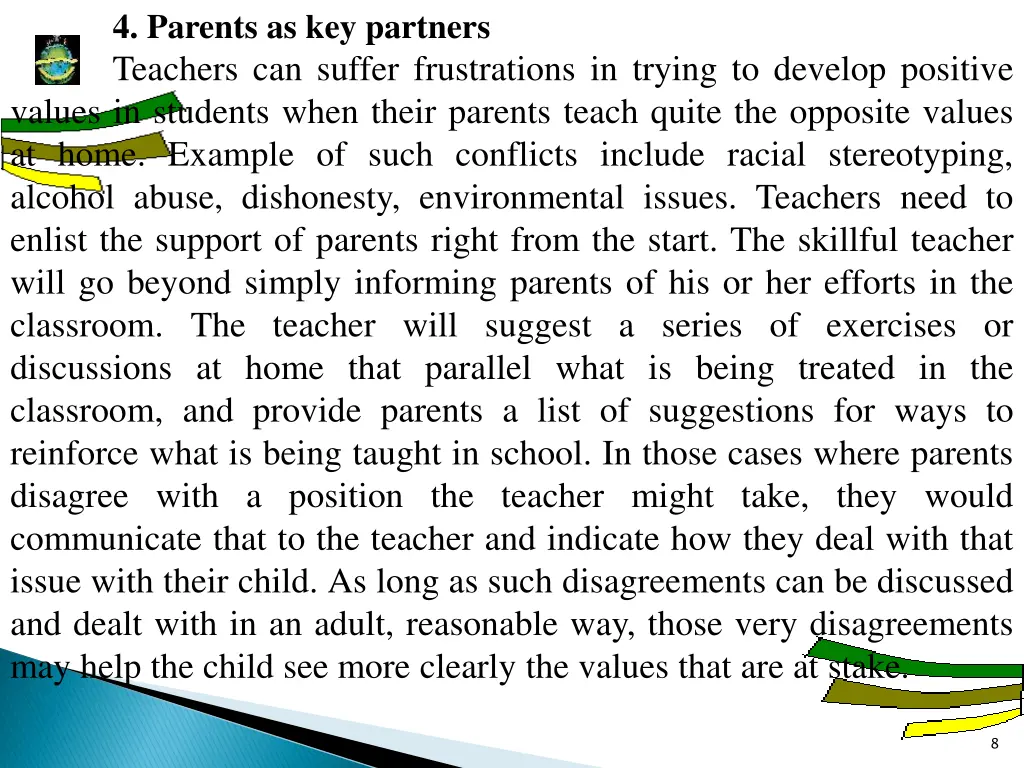 4 parents as key partners teachers can suffer