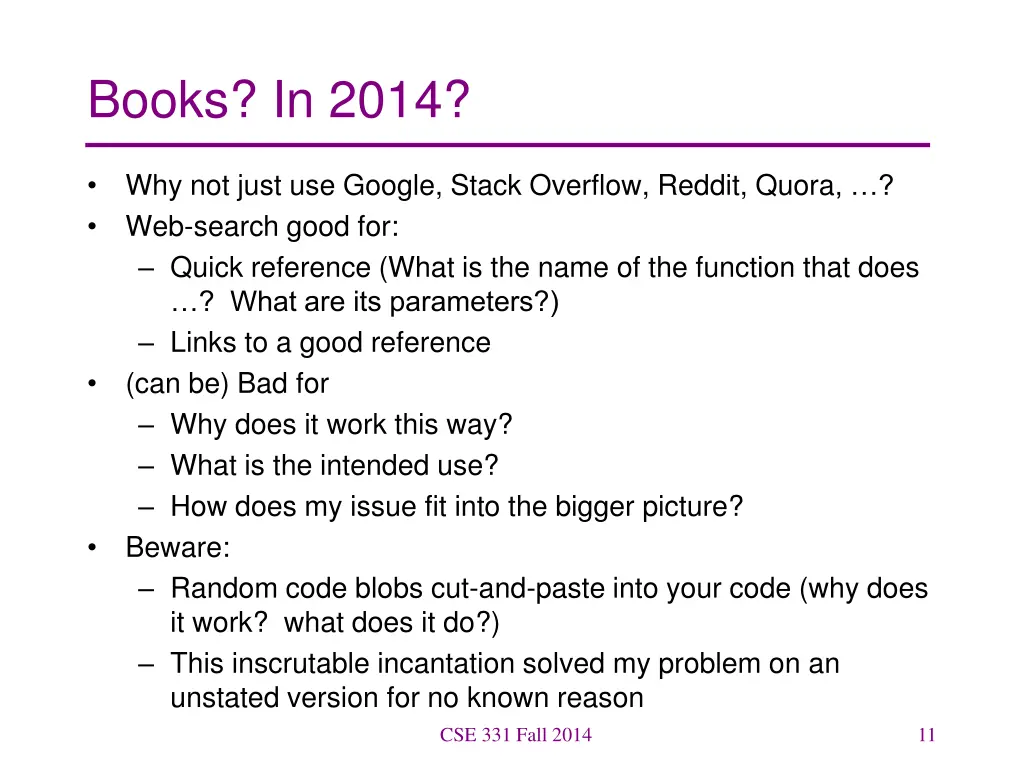 books in 2014