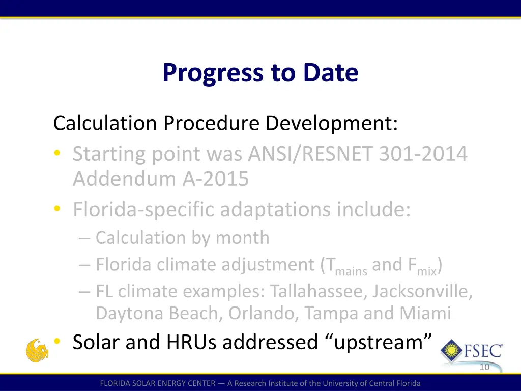 progress to date 3