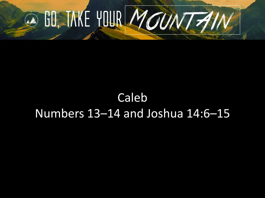 caleb
