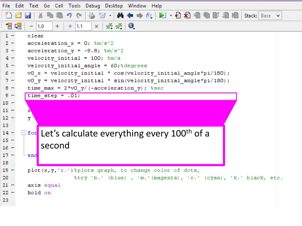 let s calculate everything every
