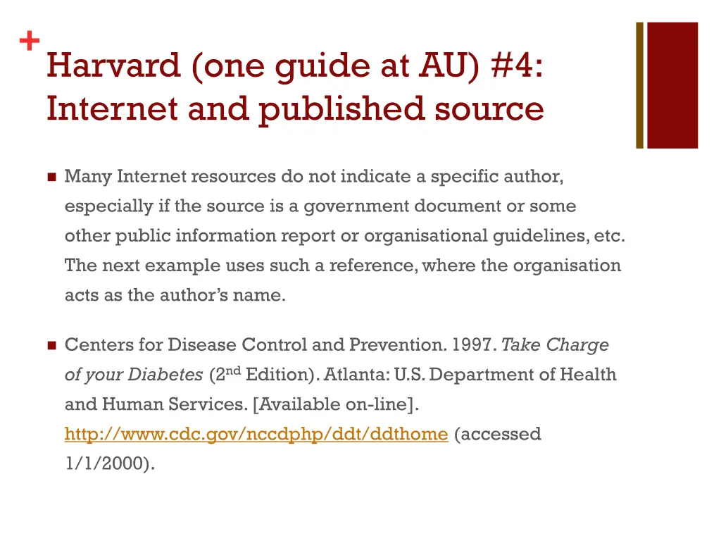 harvard one guide at au 4 internet and published